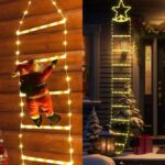 Staircase Light Santa Claus Staircase Lights