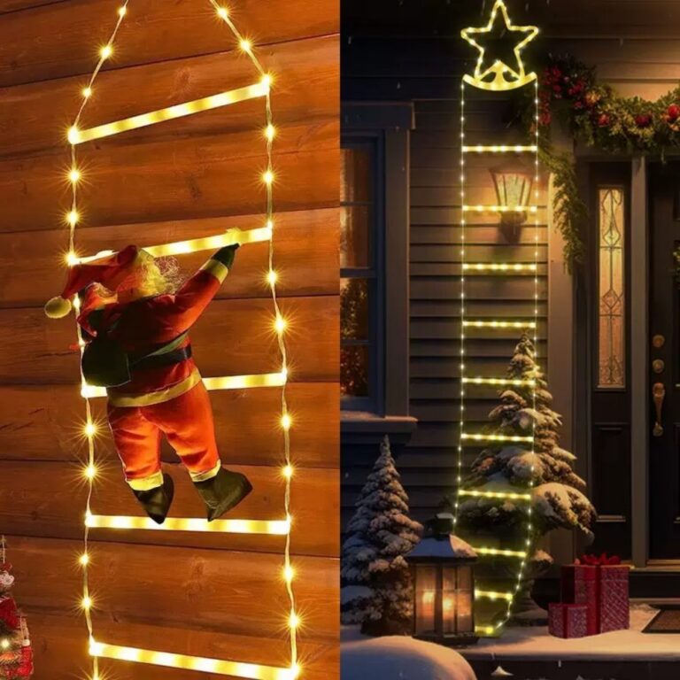 Staircase Light Santa Claus Staircase Lights